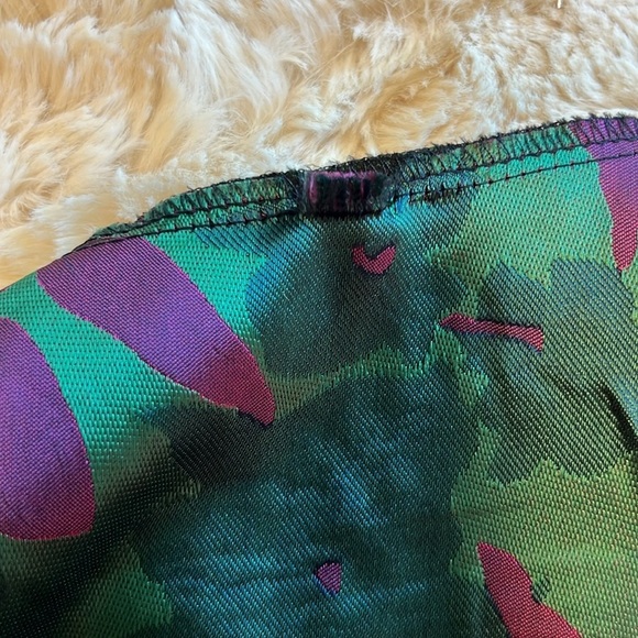 ♥️♥️Absolutely Exquisite Navy Blue Floral Jacquard Mini Dress ♥️♥️ - Picture 3 of 9